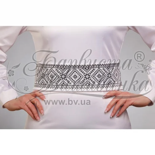 ПС-066 Бисерная заготовка пояс. Барвыста Вышиванка