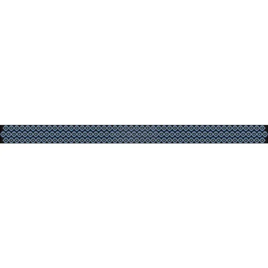 ПСд-067 Бисерная заготовка пояс черный.Барвыста Вышиванка