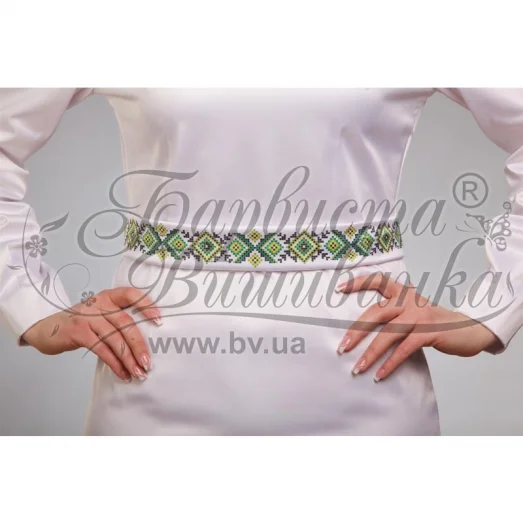 ПС-073 Бисерная заготовка пояс. Барвыста Вышиванка