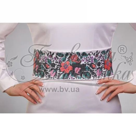 ПС-091 Бисерная заготовка пояс. Барвыста Вышиванка