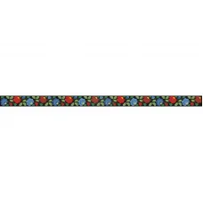 ПСд-096 Бисерная заготовка пояс черный.Барвыста Вышиванка