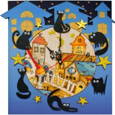 РТ6513 Кошкин дом. Набор для вышивки крестом Нова Слобода