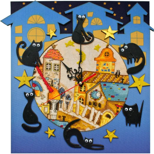 РТ6513 Кошкин дом. Набор для вышивки крестом Нова Слобода