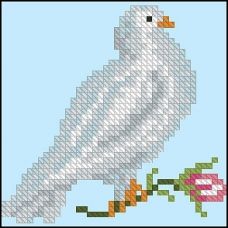 ФЧК-6017 Птица счастья. Схема для вышивки бисером Феникс