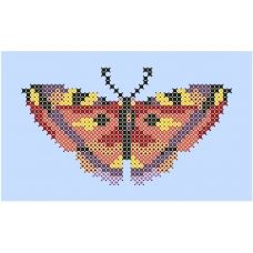 ФЧК-6085 Пёстрая бабочка. Схема для вышивки бисером Феникс