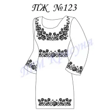 ПЖ-123 Заготовка платья для вышивки ТМ Красуня