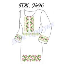 ПЖ-096 Заготовка платья для вышивки ТМ Красуня