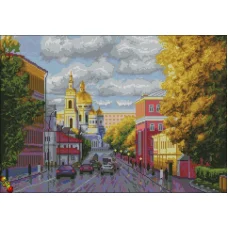 ФПК-2185 Московский проспект. Схема для вышивки бисером Феникс