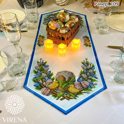 Раннер_109 Раннер под вышивку бисером или нитками Virena