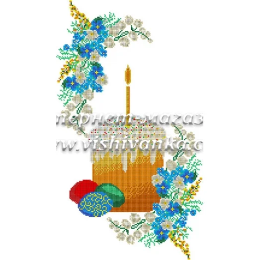 РБП-024 Рушник пасхальный для вышивки бисером или нитками. ТМ Вышиванка