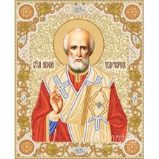 РИК-3-007 Св. Николай Чудотворец. Схема для вышивки бисером. ТМ Маричка