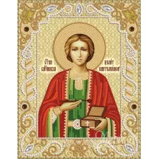 РИК-4004 Св. Вмч. Пантелеймон Целитель. Схема для вышивки бисером ТМ Маричка