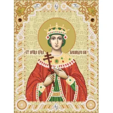 РИК-4201 Св. Мч.Царица Александра. Схема для вышивки бисером ТМ Маричка