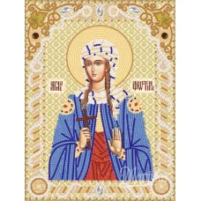 РИК-4246 Св. Мч. Фотина (Светлана). Схема для вышивки бисером ТМ Маричка