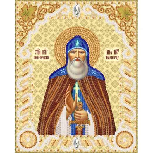 РИК-5432 Св. Пророк Илия. Схема для вышивки бисером ТМ Маричка