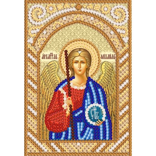 РИК-6047 Св. Архангел Михаил. Схема для вышивки бисером ТМ Маричка