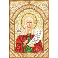 РИК-6117 Св. Мч. Дарья. Схема для вышивки бисером ТМ Маричка