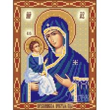РИП-031 Иерусалимская икона Божией Матери. Схема для вышивки бисером ТМ Маричка
