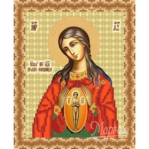 РИП-045 Помощница в родах. Схема для вышивки бисером ТМ Маричка