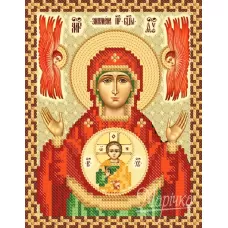 РИП-5226 Икона Божией Матери Знамение. Схема для вышивки бисером ТМ Маричка