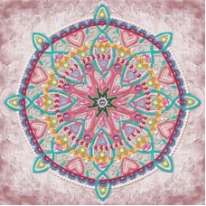 РКК-054 Мандала любви. Схема для вышивки бисером ТМ Маричка