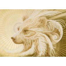 РКК-057 Мишка золотой. Схема для вышивки бисером ТМ Маричка