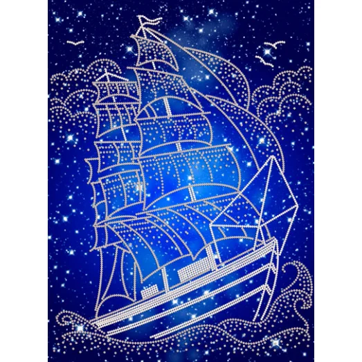 РКК-061 Звездный путь. Схема для вышивки бисером. ТМ Маричка
