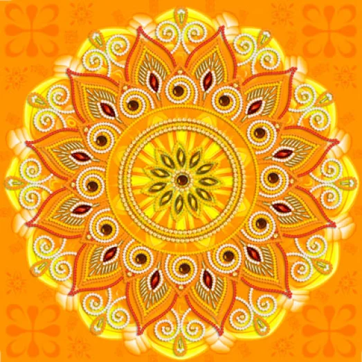 РКК-086 Мандала исполнения желаний. Схема для вышивки бисером ТМ Маричка