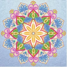 РКК-087 Мандала женской энергии. Схема для вышивки бисером ТМ Маричка