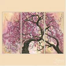 РКП-1004 Сакура. Схема для вышивки бисером. Маричка