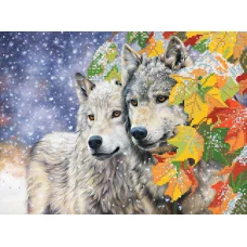 РКП-112 Первый снег. Схема для вышивки бисером. Маричка