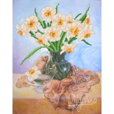 РКП-241 Нарциссы. Схема для вышивки бисером. Маричка