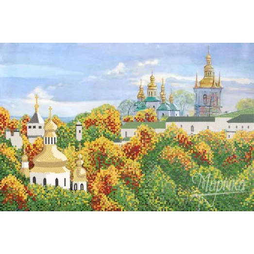 РКП-256 Киево-Печерская Лавра. Схема для вышивки бисером. Маричка