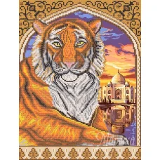 РКП-258 Тигр в арке. Схема для вышивки бисером. Маричка