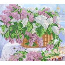 РКП-391 Сиреневая дымка. Схема для вышивки бисером. Маричка