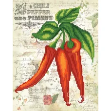 РКП-4-048 Винтаж.Чили. Схема для вышивки бисером. Маричка