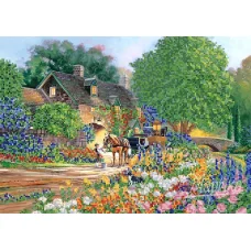 РКП-406 Усадьба. Схема для вышивки бисером. Маричка