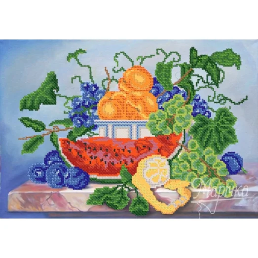 РКП-413 Фруктовое ассорти. Схема для вышивки бисером. Маричка