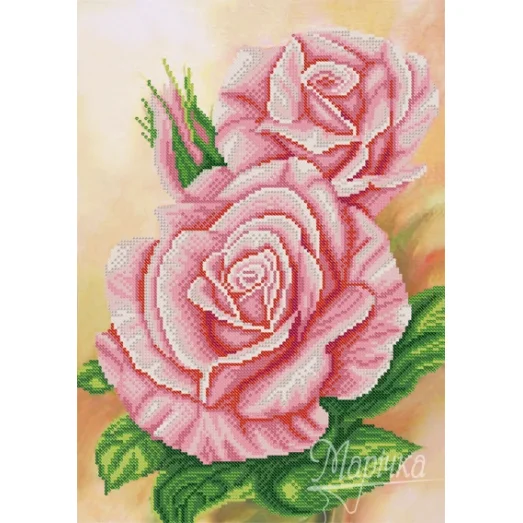 РКП-416 Сладкий запах роз. Схема для вышивки бисером. Маричка