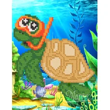РКП-5-032 Подводное плавание. Схема для вышивки бисером. Маричка