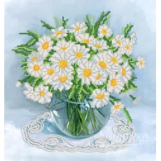 РКП-645 Белоснежное облачко. Схема для вышивки бисером. Маричка