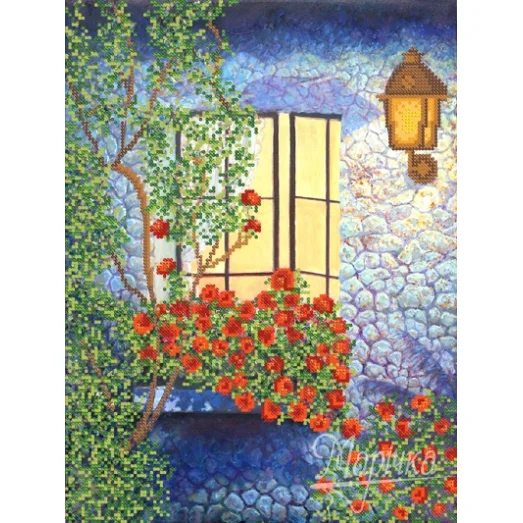 РКП-704 Летний вечер. Схема для вышивки бисером ТМ Маричка