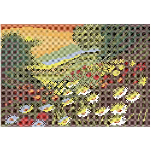 ФПК-4023 Ромашковая сказка. Схема для вышивки бисером Феникс