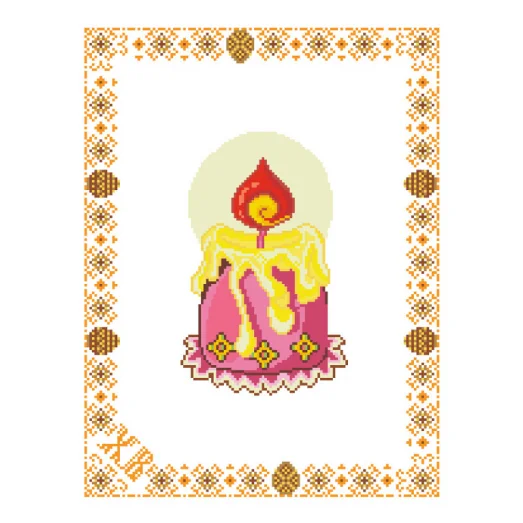 РП-009 Красуня. Пасхальный рушнык для вышивки.