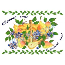 РС-16 Рушник к Спасу для вышивки. ТМ Красуня