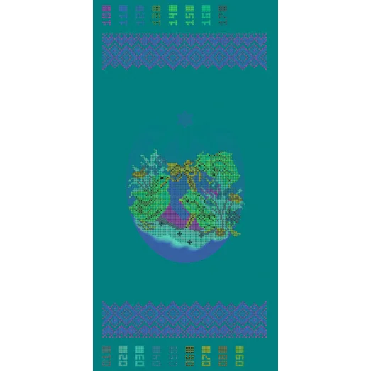 РВ-Д-2 Рушники детские (Пасхальные). Заготовка для вышивки. БС Солес