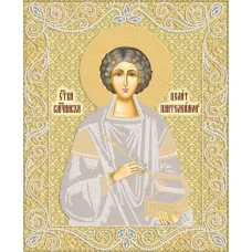 РИК-3-053 Св. Вмч. Пантелеймон Целитель. Схема для вышивки бисером. ТМ Маричка