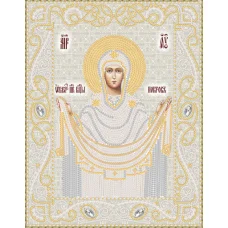РИК-4050 Покров Пресвятой Богородицы. Схема для вышивки бисером ТМ Маричка