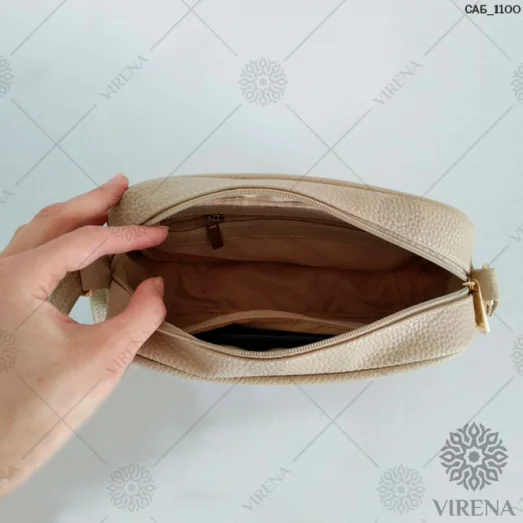 САБ_1106 (бежевый) Пошитая сумка под вышивку. ТМ Virena