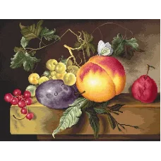 B593 Натюрморт. Набор для вышивки нитками. Luca-s